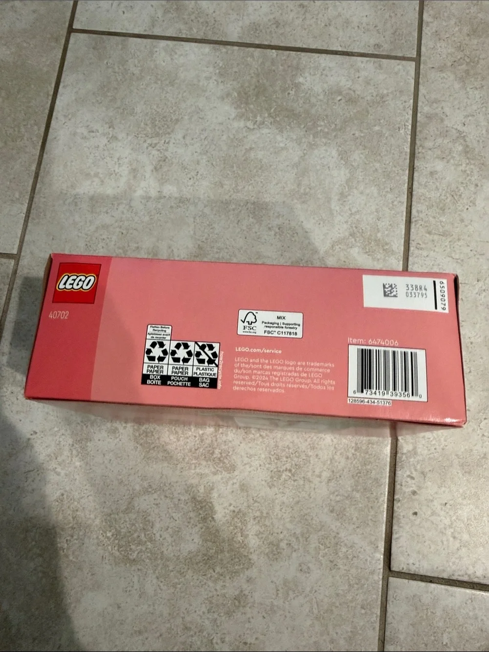 Lego Christmas picture frame- 40702 - NWT UNOPENED